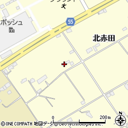 栃木県那須塩原市北赤田316-181周辺の地図