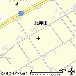 栃木県那須塩原市北赤田316-41周辺の地図