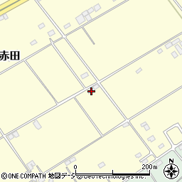 栃木県那須塩原市北赤田316周辺の地図