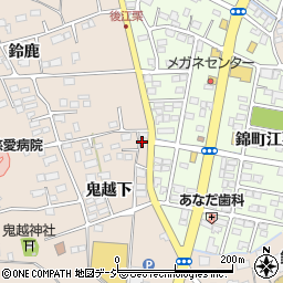 福島県いわき市錦町鬼越下62周辺の地図