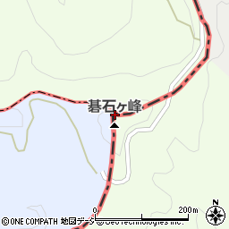 碁石ケ峰周辺の地図