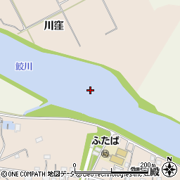 鮫川周辺の地図