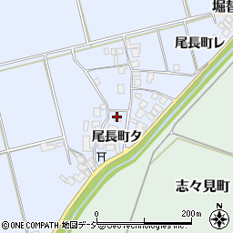 石川県羽咋市尾長町タ周辺の地図
