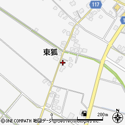 富山県下新川郡入善町東狐1499周辺の地図
