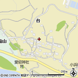福島県いわき市小浜町台周辺の地図