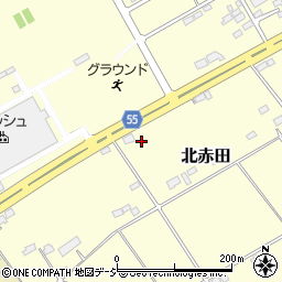 栃木県那須塩原市北赤田316-492周辺の地図