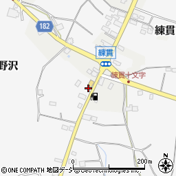 栃木県大田原市市野沢1130周辺の地図
