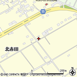 栃木県那須塩原市北赤田316-508周辺の地図