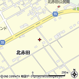 栃木県那須塩原市北赤田316-950周辺の地図