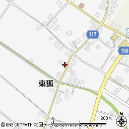 富山県下新川郡入善町東狐1402周辺の地図