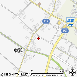 富山県下新川郡入善町東狐1387周辺の地図