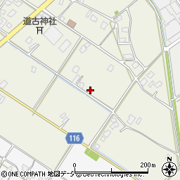 富山県下新川郡入善町道古195周辺の地図