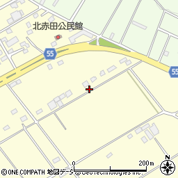 栃木県那須塩原市北赤田316-15周辺の地図