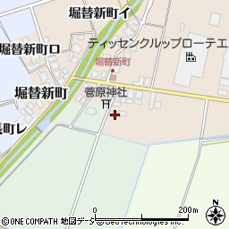 石川県羽咋市堀替新町ロ24周辺の地図