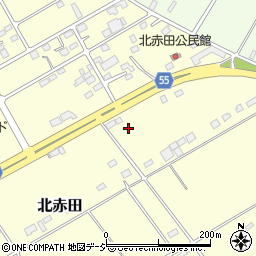 栃木県那須塩原市北赤田316-83周辺の地図