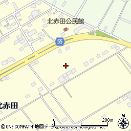 栃木県那須塩原市北赤田316-223周辺の地図