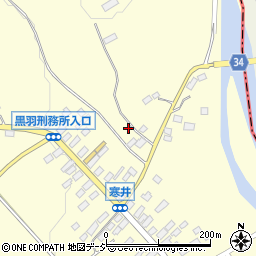 栃木県大田原市寒井1118周辺の地図