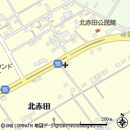 栃木県那須塩原市北赤田316-82周辺の地図