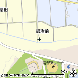 福島県いわき市沼部町鍛冶前周辺の地図
