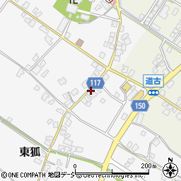 富山県下新川郡入善町東狐1342周辺の地図