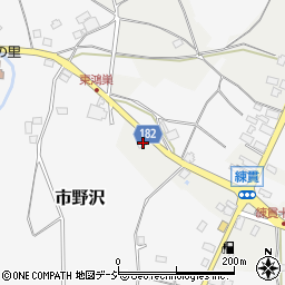 栃木県大田原市練貫76-4周辺の地図