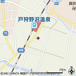 有限会社山一屋商店　戸狩本店周辺の地図