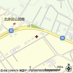 栃木県那須塩原市北赤田316-175周辺の地図