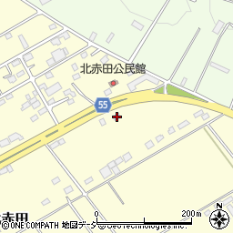 栃木県那須塩原市北赤田316-85周辺の地図