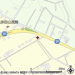 栃木県那須塩原市北赤田316-10周辺の地図