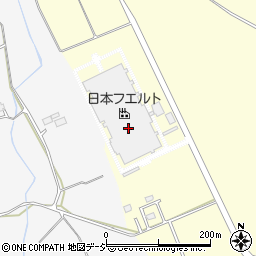 日本フエルト株式会社　栃木工場周辺の地図