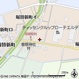 石川県羽咋市堀替新町ロ30-2周辺の地図