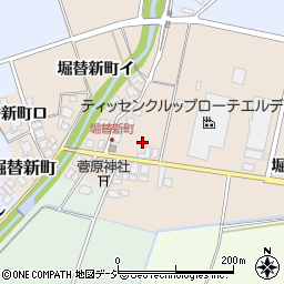 石川県羽咋市堀替新町ロ周辺の地図