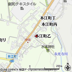 石川県羽咋市本江町乙38-2周辺の地図