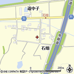 福島県いわき市沼部町石畑周辺の地図