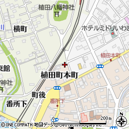 山田精肉店周辺の地図