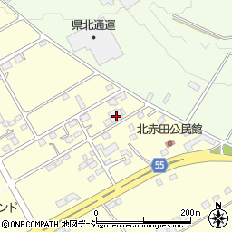 栃木県那須塩原市北赤田1584-8周辺の地図