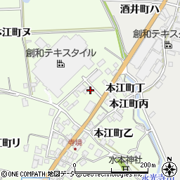 石川県羽咋市本江町ヌ周辺の地図