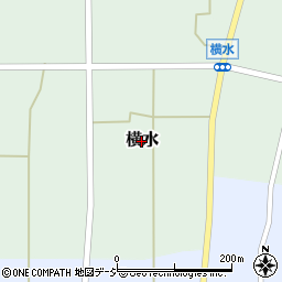 富山県朝日町（下新川郡）横水周辺の地図