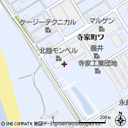 石川県羽咋市寺家町カ周辺の地図