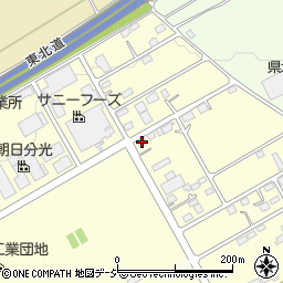 栃木県那須塩原市北赤田1583-1周辺の地図