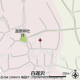 栃木県那須塩原市西遅沢周辺の地図
