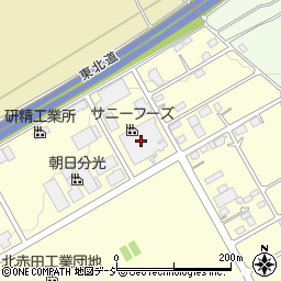 栃木県那須塩原市北赤田1577周辺の地図