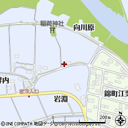 福島県いわき市富津町蛭坪周辺の地図