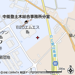 石川県羽咋市寺家町レ周辺の地図