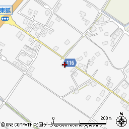 富山県下新川郡入善町東狐1270周辺の地図