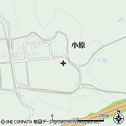 福島県いわき市岩間町小原周辺の地図