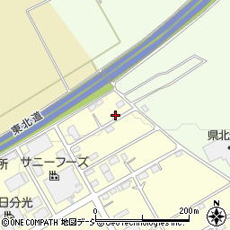 栃木県那須塩原市北赤田1578-8周辺の地図