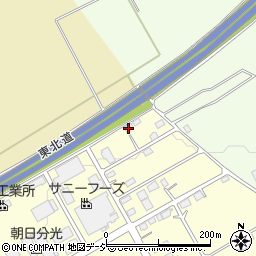 栃木県那須塩原市北赤田1578周辺の地図