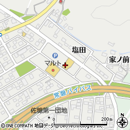 タチハナ洗業株式会社　東田マルト店周辺の地図