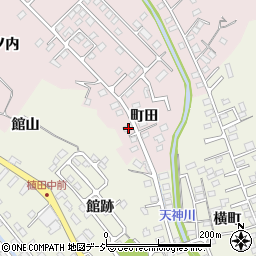 福島県いわき市後田町町田45周辺の地図